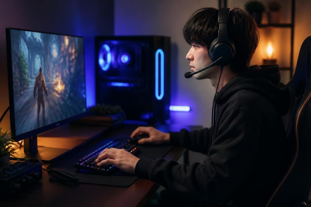 光回線はゲームのオンラインに本当に向いている？